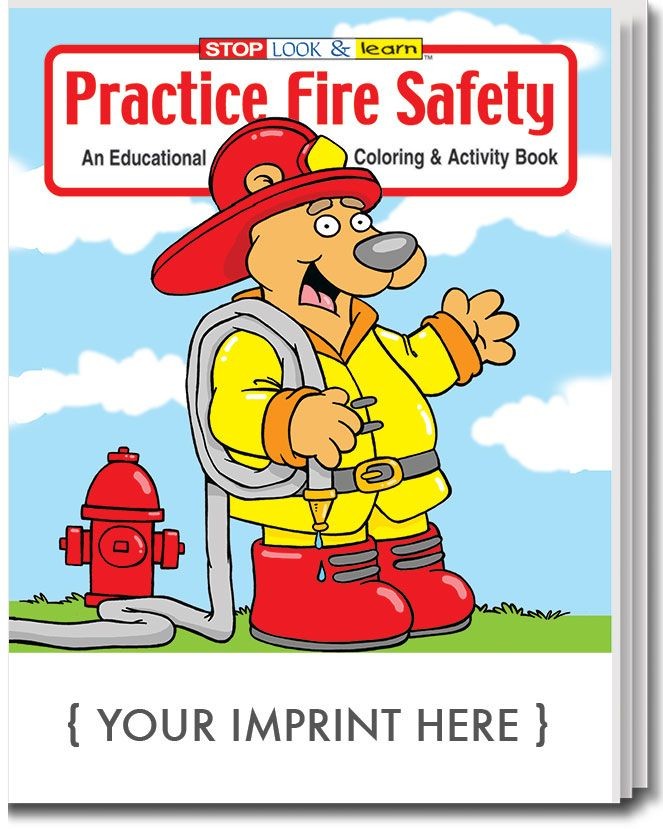 Fire Safety Coloring Book