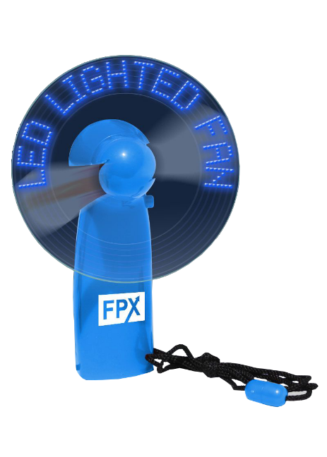 Lighted Message Fan