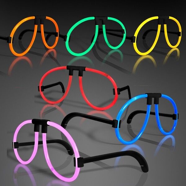 Neon Glow Glasses