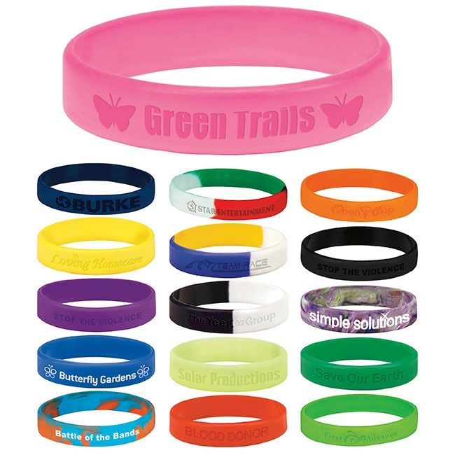 Silicone Awareness Bracelets