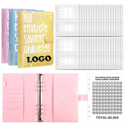 100 Envelopes Money Saving Challenge Star Binder